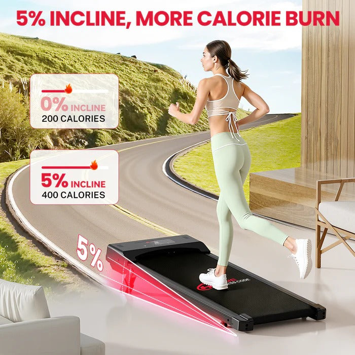 Treadmill C1, Speed 1-10KM/H, 5% Manual Incline